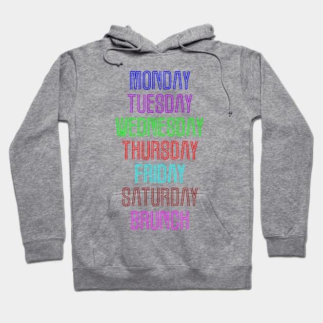 Sunday Brunch Hoodie by boldifieder